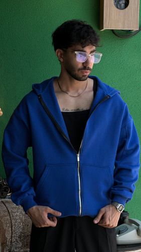 سویشرت کلاهدار باکسی
